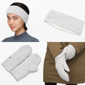 NWT Lululemon Sweet & Sherpa Mittens and Earwarmer